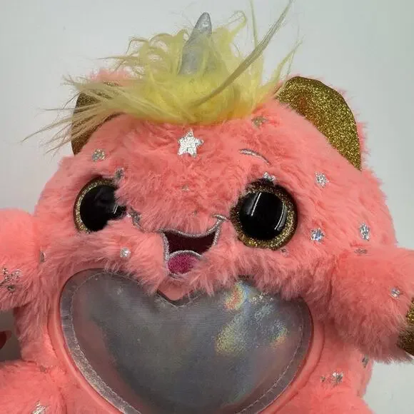 ZURU Surprise Unicorn Cat Rainbocorns Fairycorn 11" Pink Plush Stuffed Doll VGC - Picture 4 of 4